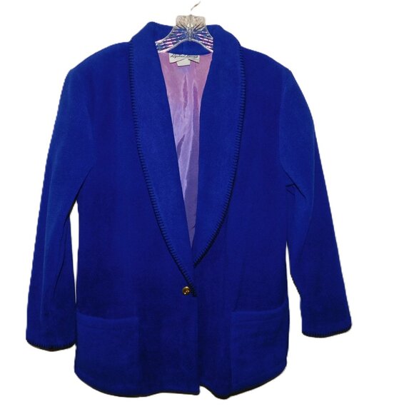 Raphael Lorenzo California Vintage Fleece Jacket Size Large - Picture 7 of 7